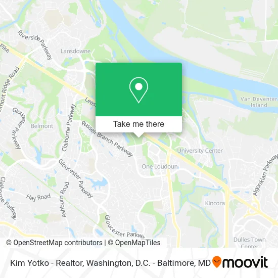 Kim Yotko - Realtor map
