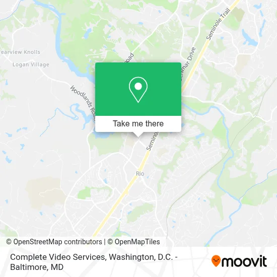 Complete Video Services map