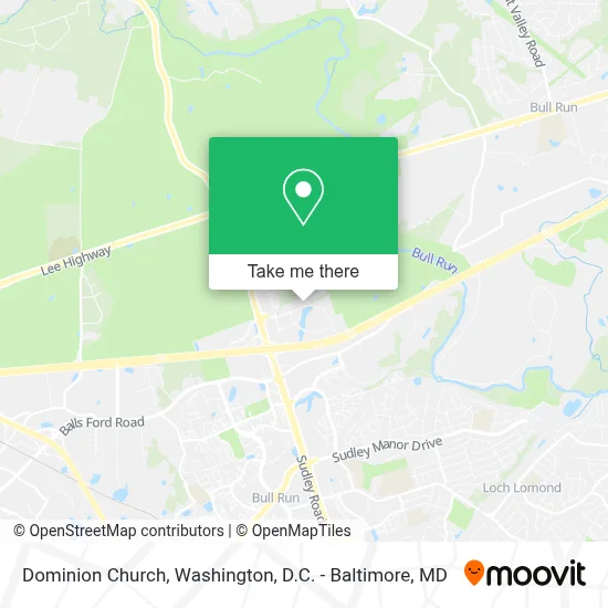 Dominion Church map