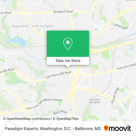 Paradigm Experts map