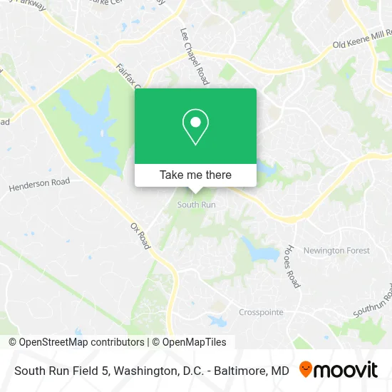 South Run Field 5 map