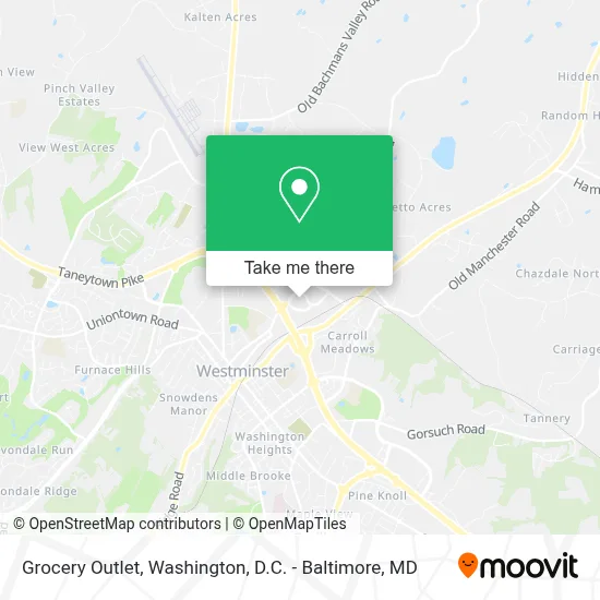 Grocery Outlet map