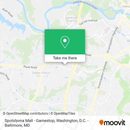 Spotslyvna Mall - Gamestop map