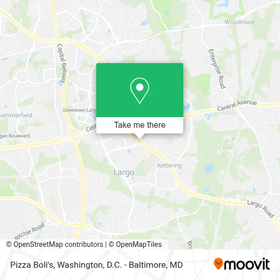 Pizza Boli's map