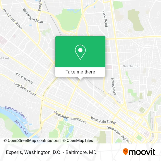 Experis map