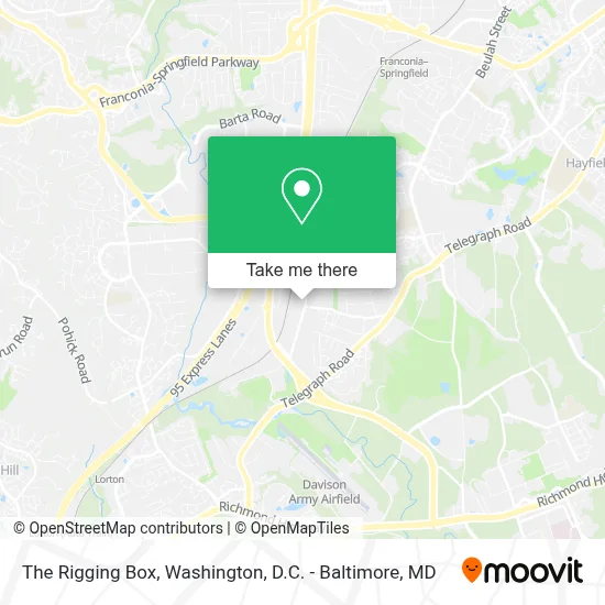 The Rigging Box map