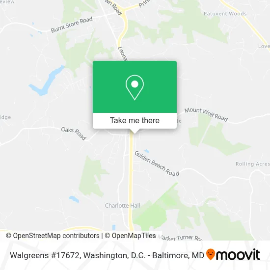 Walgreens #17672 map
