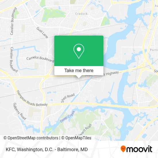 Kfc map