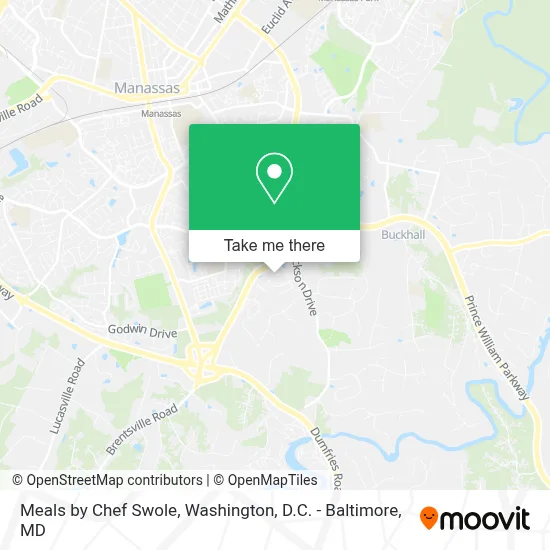 Meals by Chef Swole map