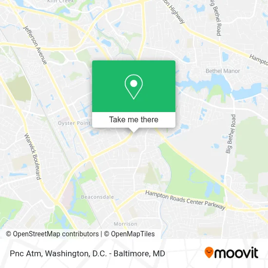Pnc Atm map