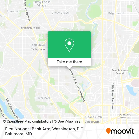 First National Bank Atm map