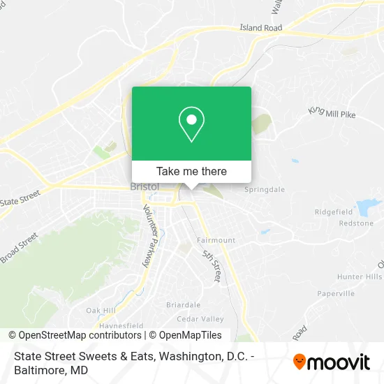 State Street Sweets & Eats map