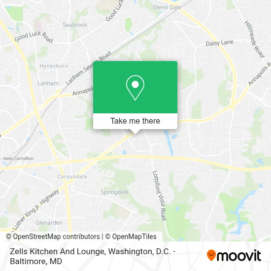Zells Kitchen And Lounge map