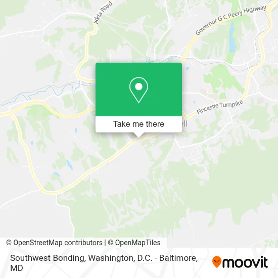 Southwest Bonding map
