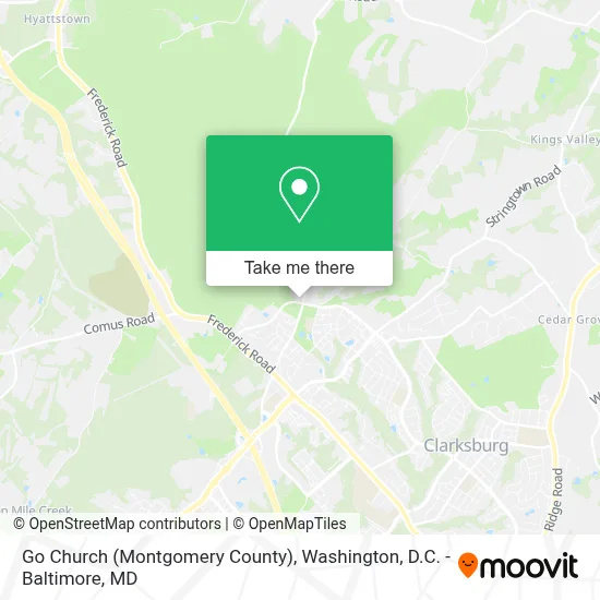 Go Church (Montgomery County) map