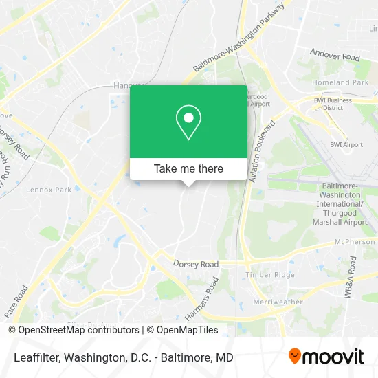 Leaffilter map