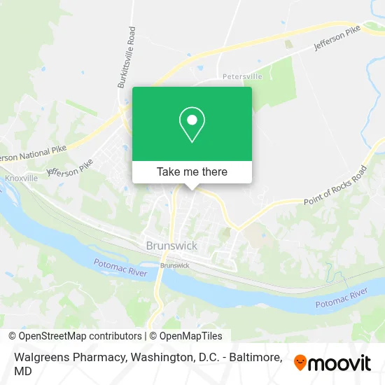 Walgreens Pharmacy map