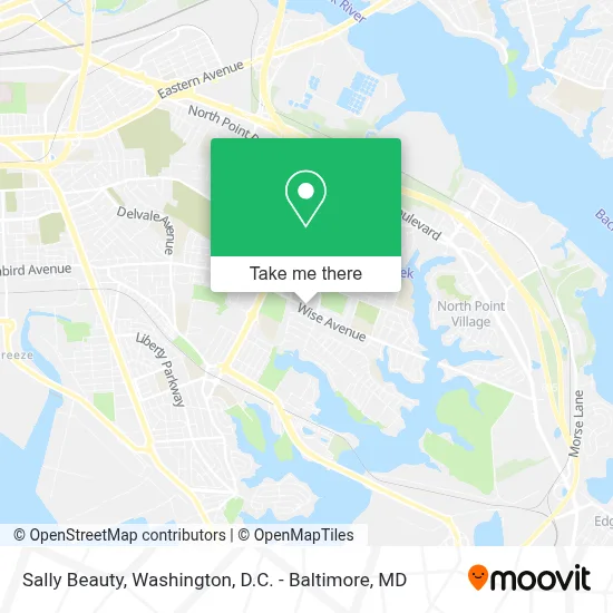 Sally Beauty map