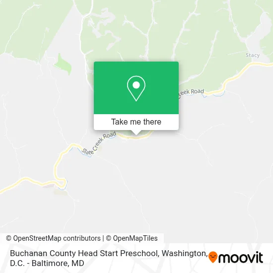 Buchanan County Head Start Preschool map