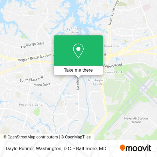 Dayle Runner map