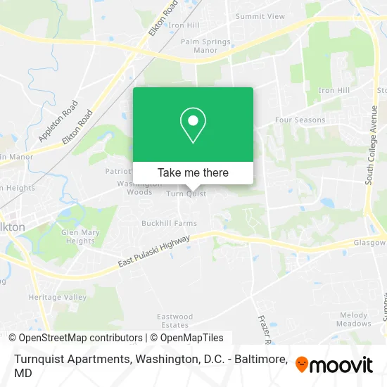 Turnquist Apartments map