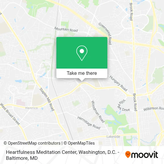 Heartfulness Meditation Center map