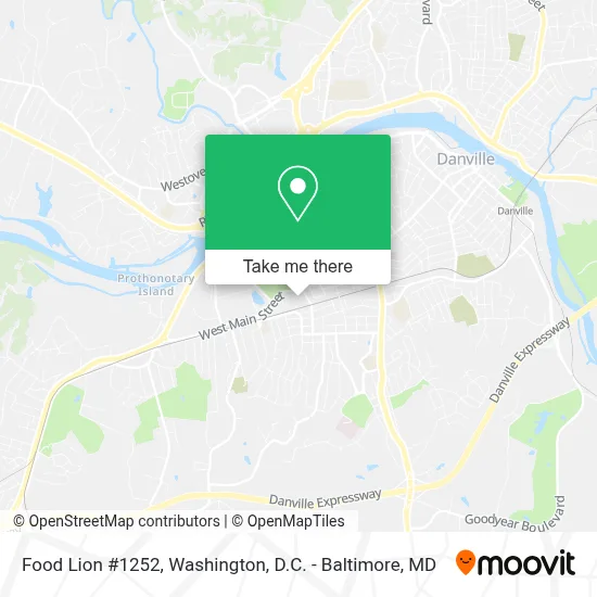 Food Lion #1252 map