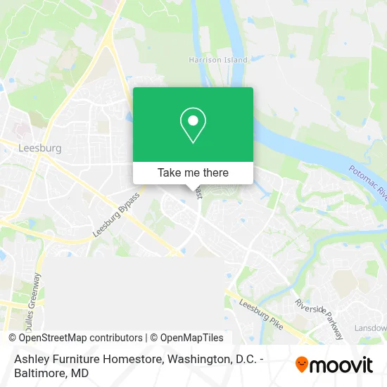 Ashley Furniture Homestore map
