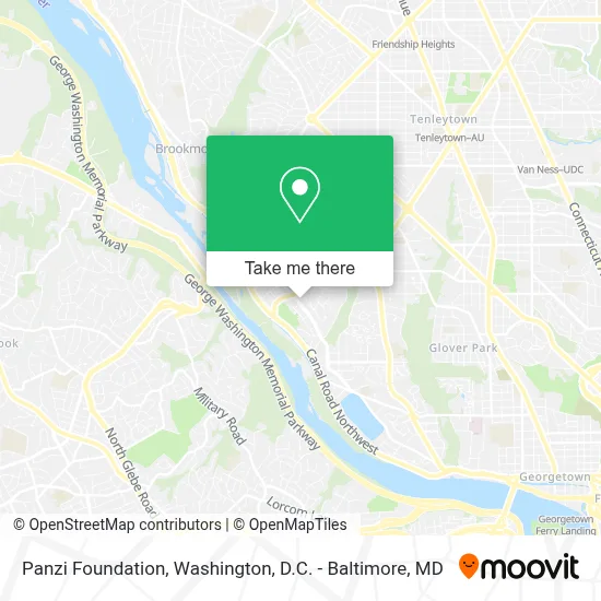 Panzi Foundation map