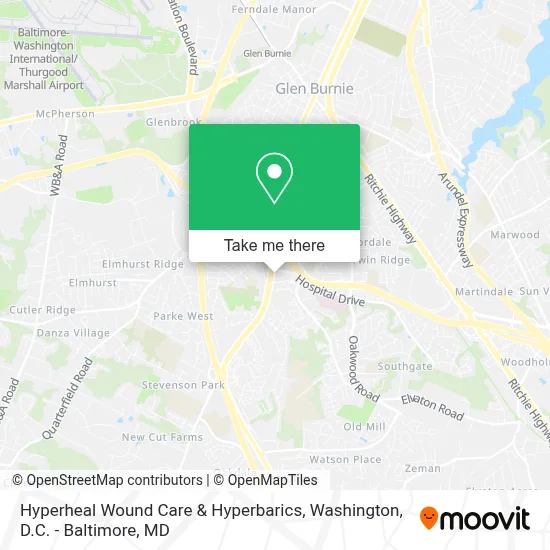 Hyperheal Wound Care & Hyperbarics map