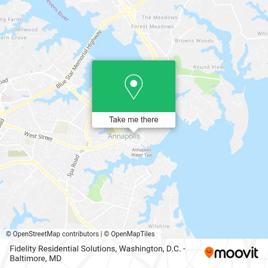 Fidelity Residential Solutions map