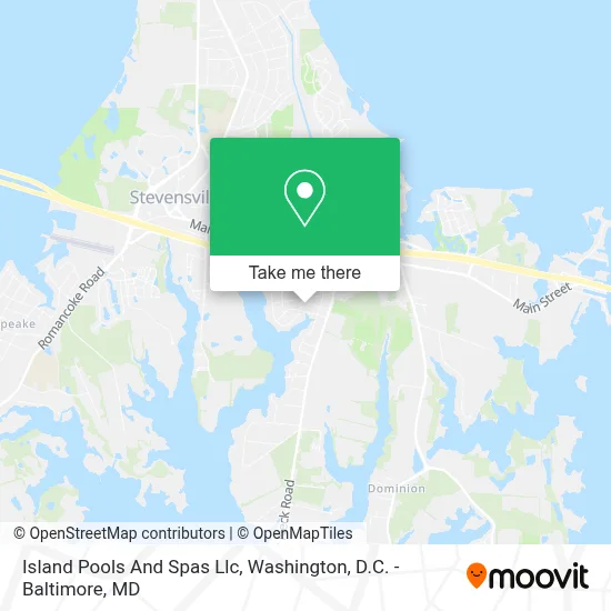 Island Pools And Spas Llc map