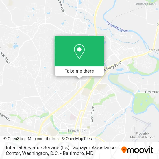 Internal Revenue Service (Irs) Taxpayer Assistance Center map
