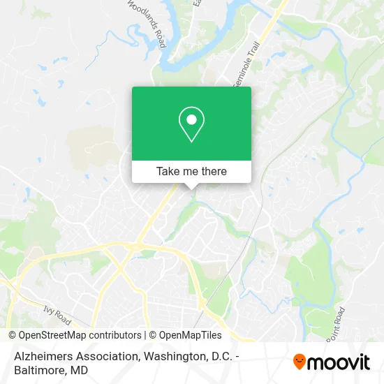 Alzheimers Association map