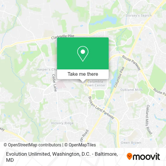 Evolution Unlimited map