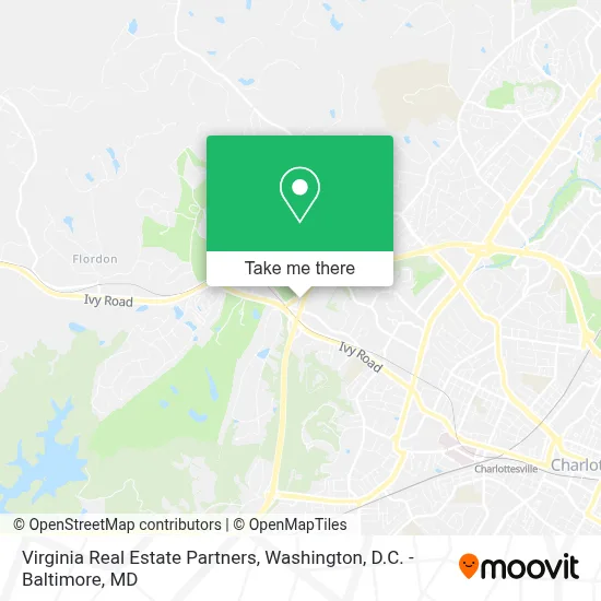 Virginia Real Estate Partners map
