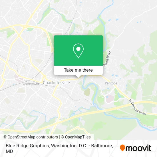 Blue Ridge Graphics map