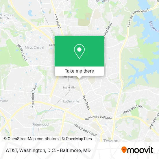 At&T map