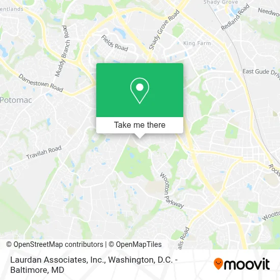 Laurdan Associates, Inc. map