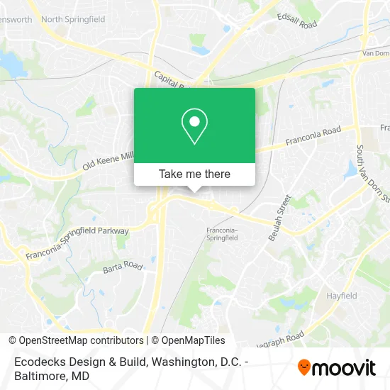 Ecodecks Design & Build map