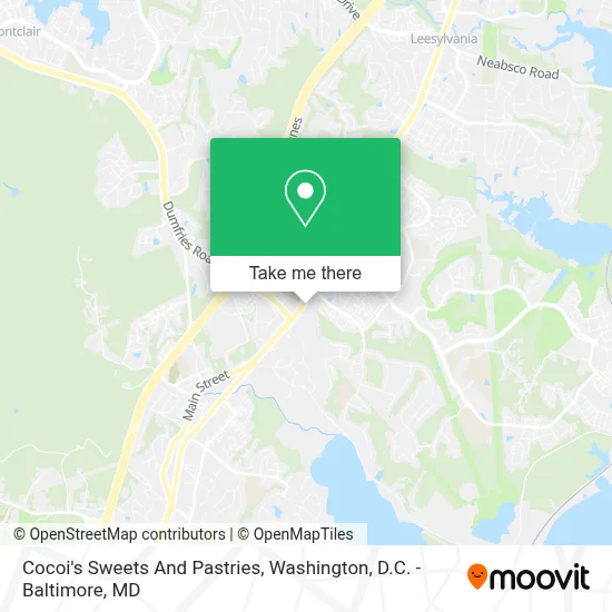 Cocoi's Sweets And Pastries map