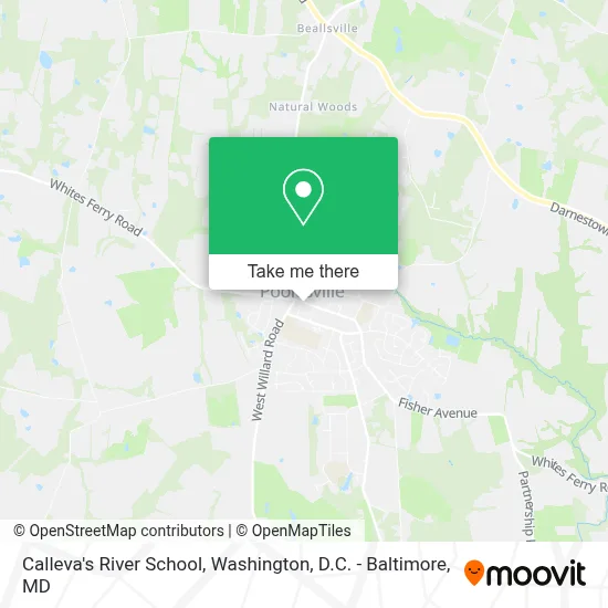 Calleva's River School map