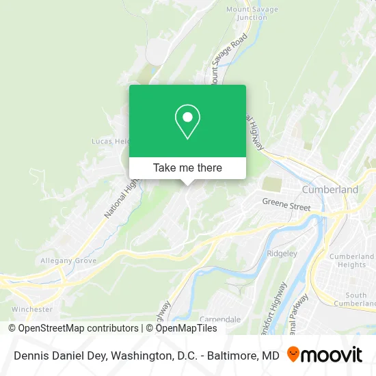 Dennis Daniel Dey map