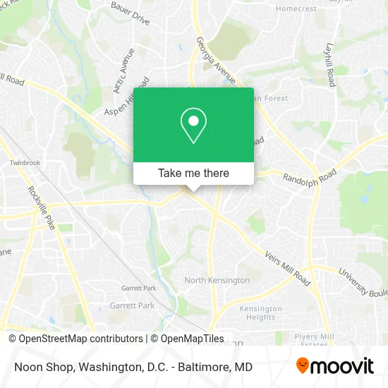 Noon Shop map