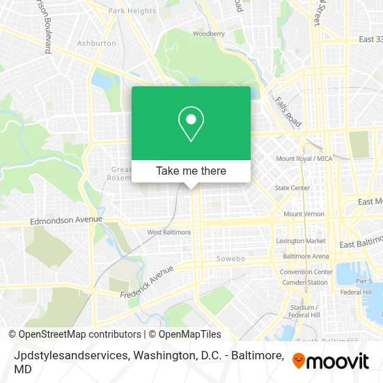 Jpdstylesandservices map