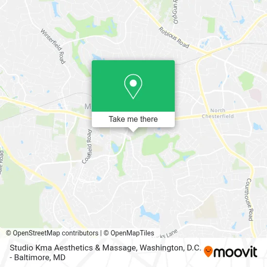 Studio Kma Aesthetics & Massage map