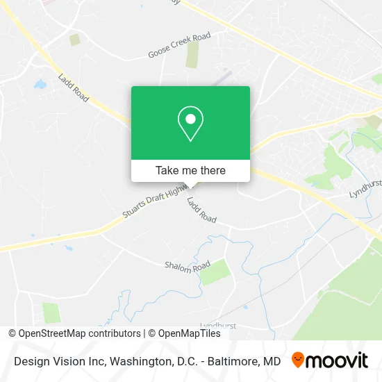 Design Vision Inc map