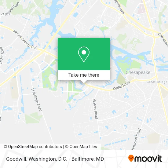 Goodwill map