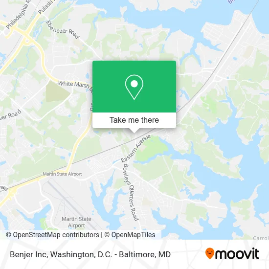 Benjer Inc map
