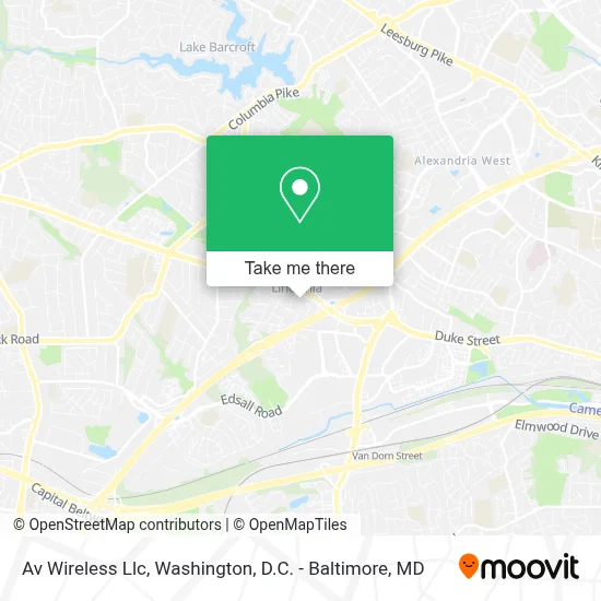 Av Wireless Llc map